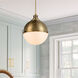 Vorey 1 Light 13 inch Oxidized Aged Brass Pendant Ceiling Light